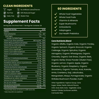 Greens Daily Gummy Supplement